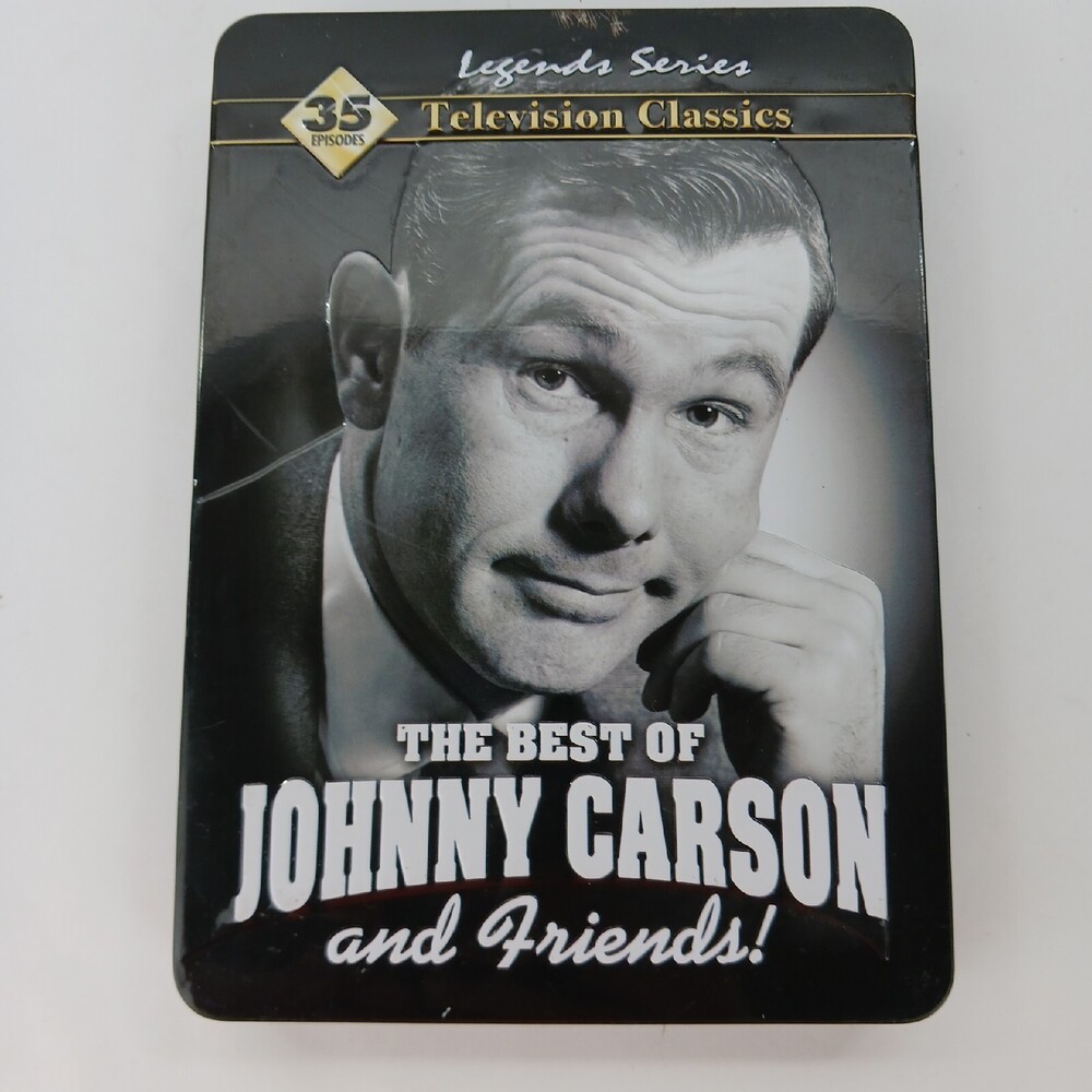 The Best of Johnny Carson (DVD, 2010, 4-Disc Set, Tin Case)